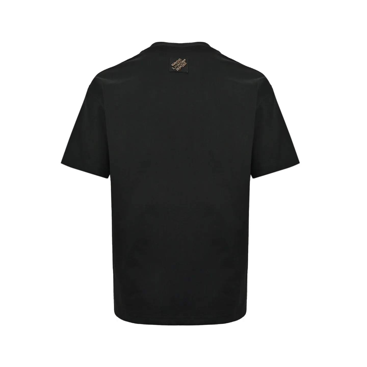 Louis Vuitton/Louis Vuitton Gold sequin letter logo short sleeves
